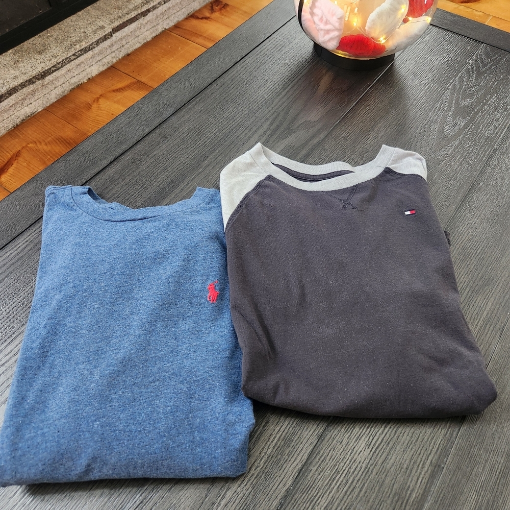 Polo Ralph Lauren & Tommy Hilfiger Youth T-Shirt with Gold Logo